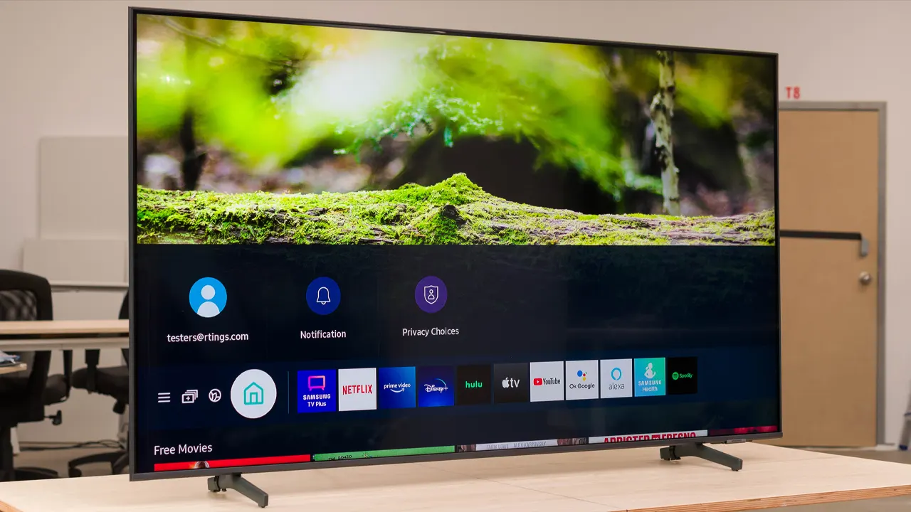 کیفیت تصویر تلویزیون سامسونگ 55q60a
