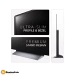 ضخامت، حاشیه و پایه تلویزیون ال جی 65c2