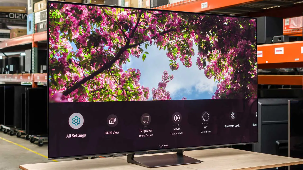 کیفیت تصویر تلویزیون سامسونگ 55s90c