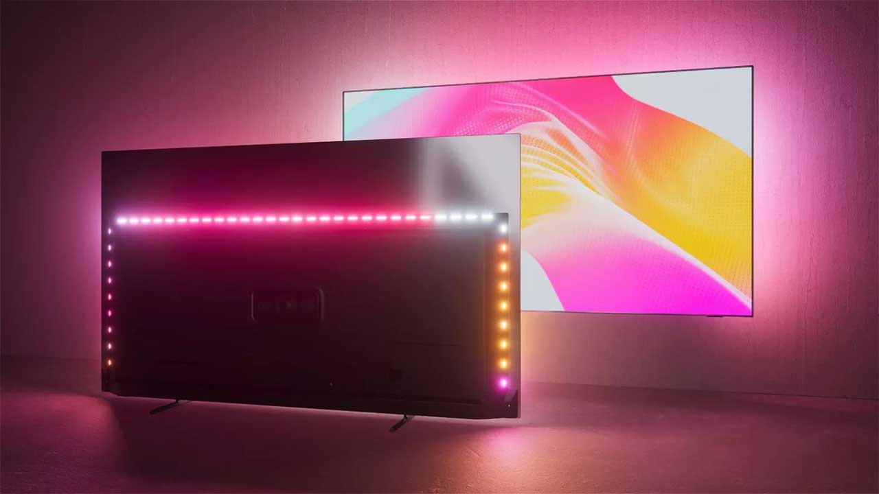 طراحی تلویزیون فیلیپس 48oled718