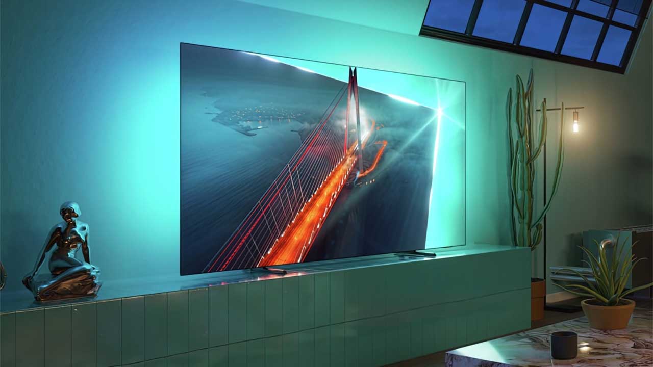 کیفیت تصویر تلویزیون فیلیپس 48oled718
