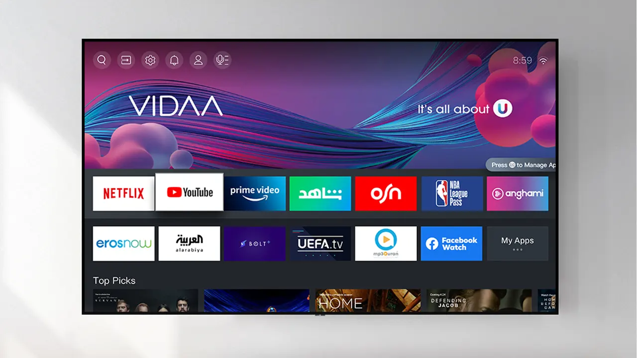 کیفیت تصویر تلویزیون هایسنس 43a61ks
