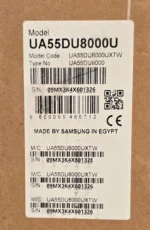 لیبل تلویزیون سامسونگ DU8000