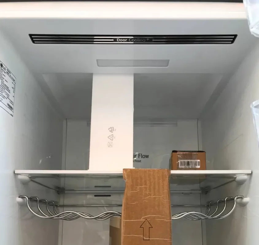 - یخچال دوقلو ال جی F411 و B414 سفید