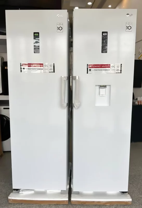 - یخچال دوقلو ال جی F411 و B414 سفید